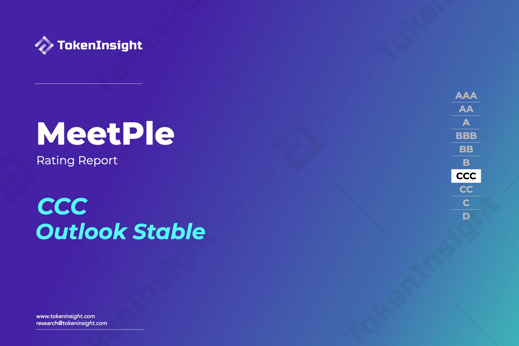 MeetPle 成立于 2021 年 1 月，是一款基于区块链的视频聊天 App，旨在构建一个生态系统，满足人们日益增长的在线/非接触式的社交及工作需求。 $MPT 是 MeetPle 的原生通证。